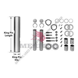 TDA R200273 KING PIN STEERING KNUCKLE KIT