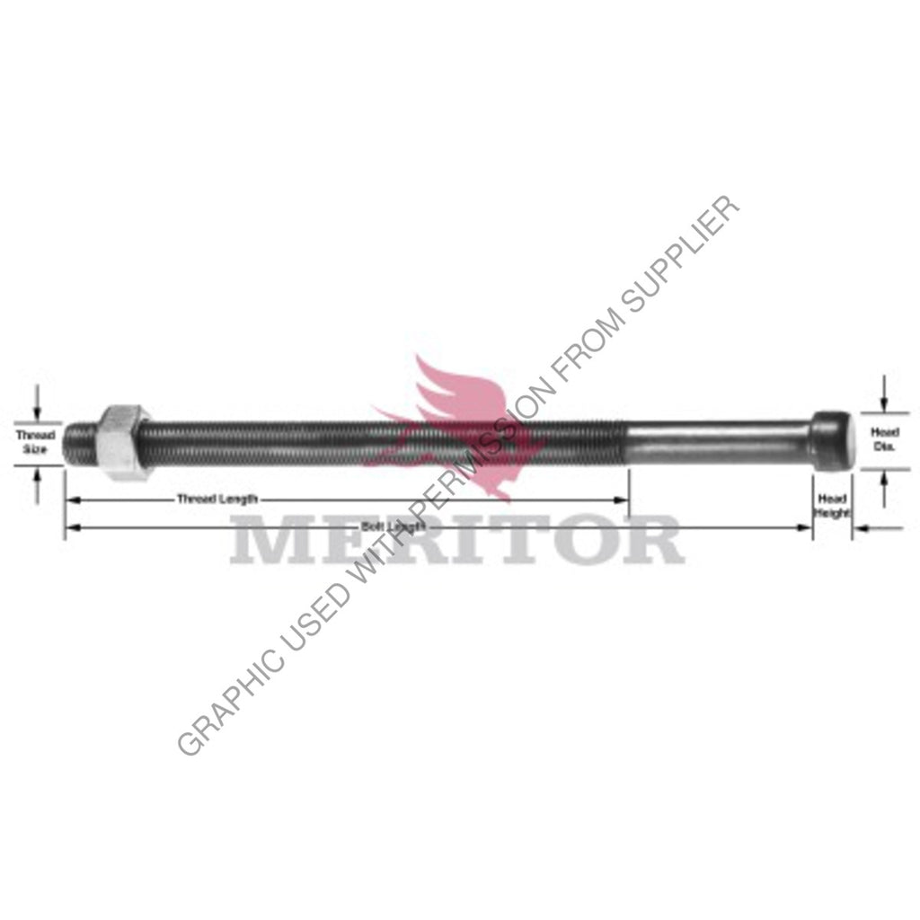 TDA R303191 SPRING CTR BOLT