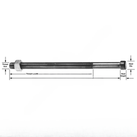 TDA R303197 SPRING CTR BOLT