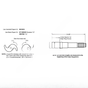 TDA R607233 CAMSHFT 1.50-28