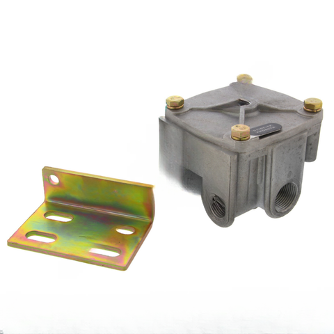 TDA R955103009N AIR BRAKE RELAY VALVE-BENDIX R-12,HORIZ