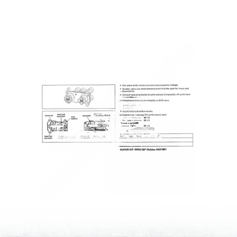 TDA RKN20612 DASH CONT VALVE