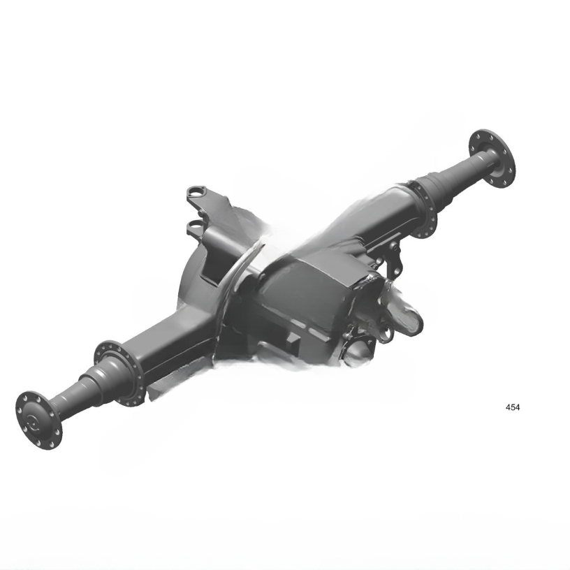 TDA RP23164NCN1516 489 AXLE ASSY