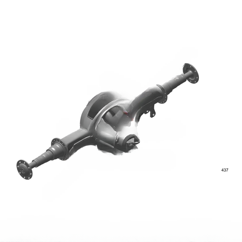 TDA RS25160NNNN643 614 AXLE ASSEMBLY