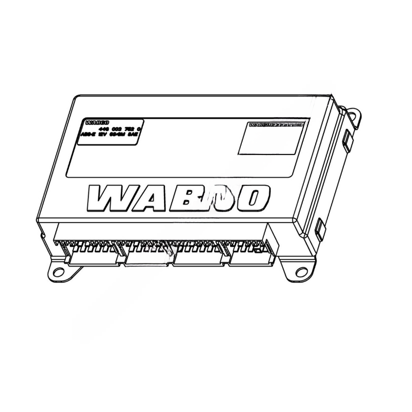 TDA S400 866 310 0 ABS ECU-6S6M,ESC,177+,AT