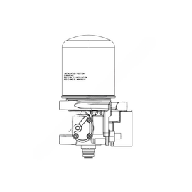 TDA S432 433 052 0 AIR DRYER-TWIN,TCV,21CFM,12V