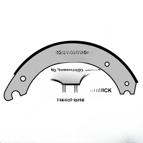 TDA SMA2124711QP BRAKE SHOE AND LINING ASSEMBLY