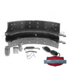 TDA XK15034720QP REMAN-BRAKE-LINED SHOES W/HDW