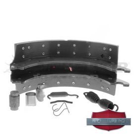 TDA XKMG14524QR RELINED BRAKE SHOES