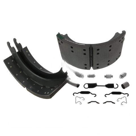 TDA XKMG2L4707QP RELINED BRAKE SHOES