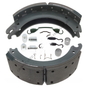 TDA XKMG2L4720QP BRAKE SHOE - LINED SHOE KIT WITH HARDWAR