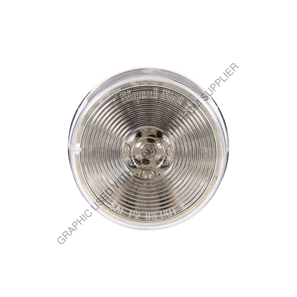 TL  1051 LAMP,M/C RED LED,2.5",CLR LENS