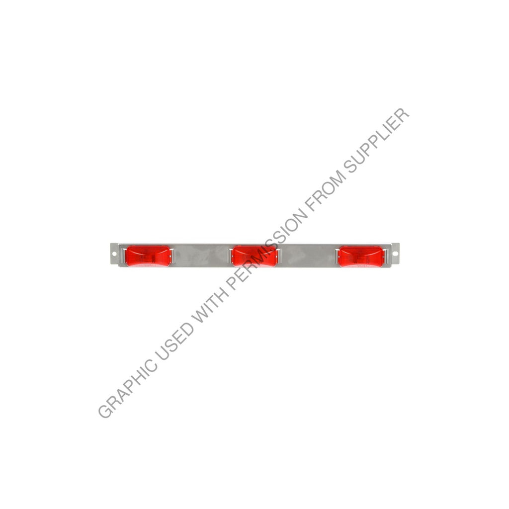 TL  15741R LAMP-BAR,LED,RED,16IN,6IN CTR,15 SERIES