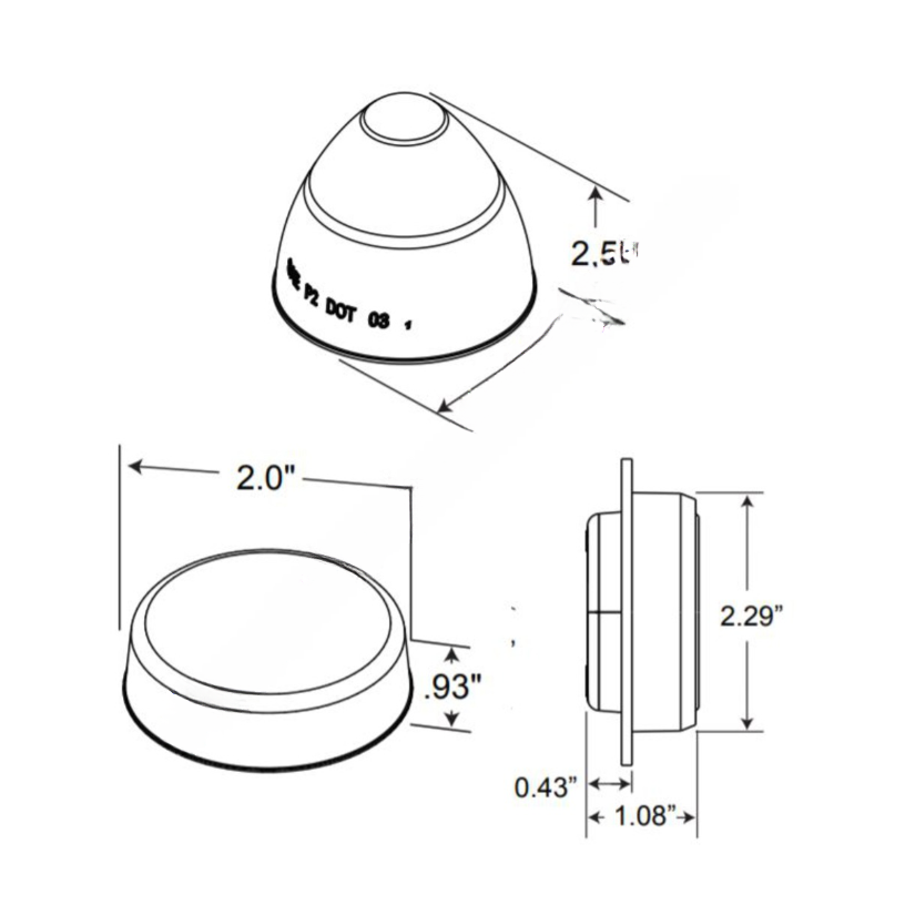 TL  3071A LMP-SS3051A W/GRAY FLANGE