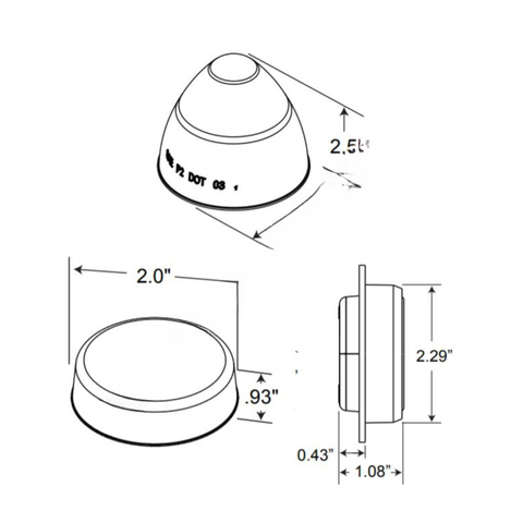 TL  3071A LMP-SS3051A W/GRAY FLANGE