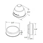 TL  3071 LMP-SS3051 W/ GRAY FLANGE