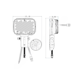 TL  37454C HLMP-LED,5X7,HTD,SNW PL KIT