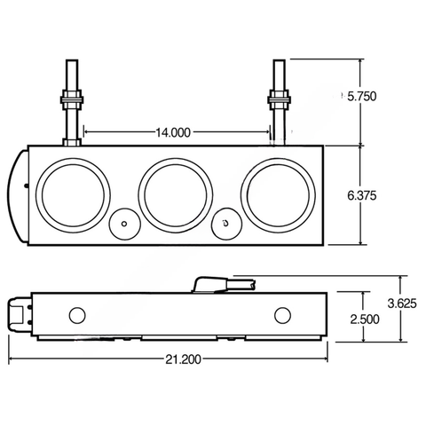 TL  40758 MODULE  3 LAMP WITH