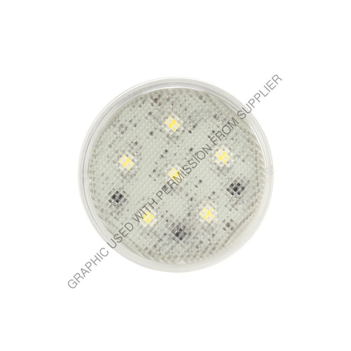 TL  44308C LED SUPER 44 6 DIODE DOME LAMP, W/FLNG