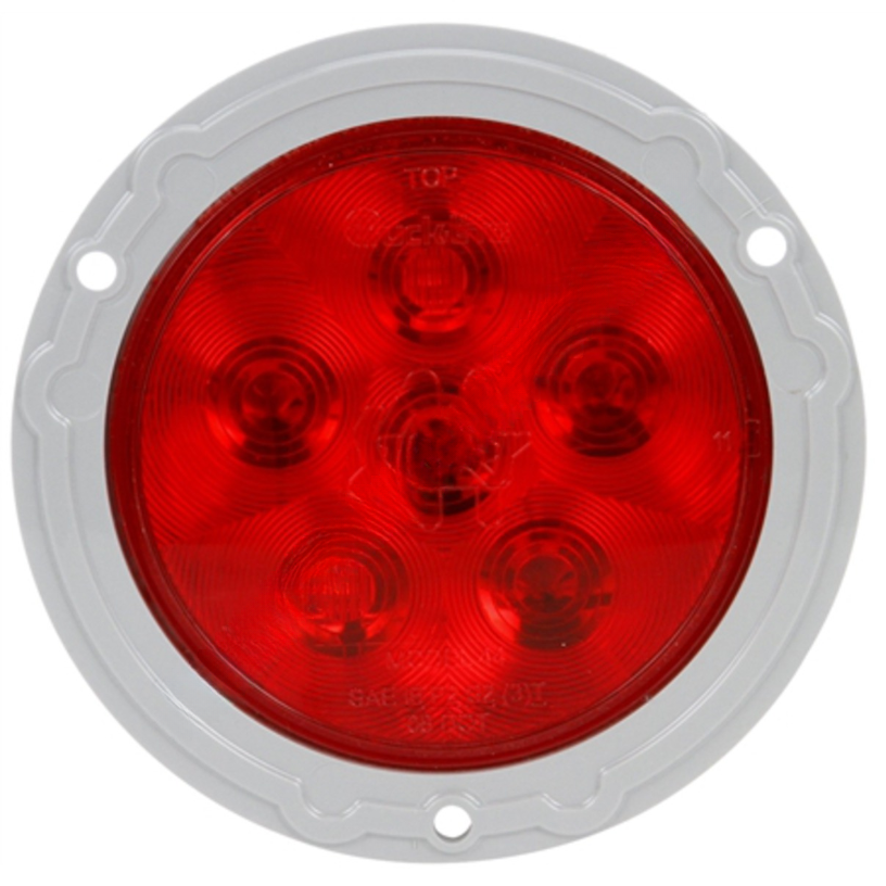 TL  44322R LAMP-6 DIO LED,S/T/T,RED,SUPR 44,GR FLNG