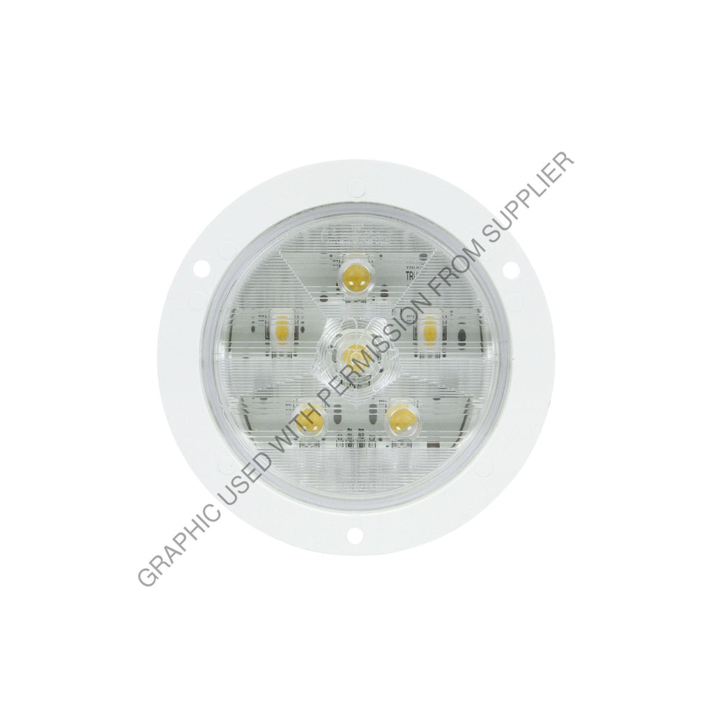 TL  44345C LED SUPER 44 B/U LMP 6 DIODE W/WHT FLNG