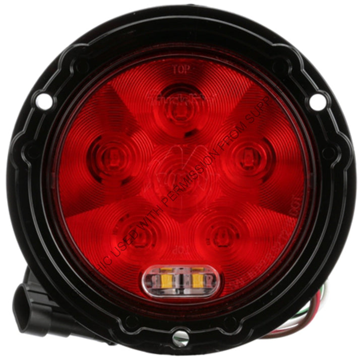 TL  44550R LED MDL44 S/T/T &BU,HW,PL 3 CON,BLK FLNG