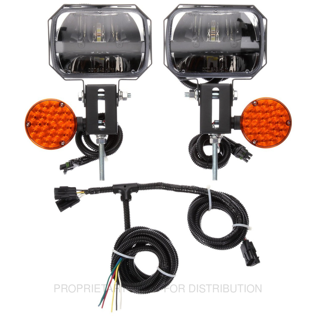 TL  80875 WD GREEN HDLMP-12V LED,5X7 SNW PLW KIT