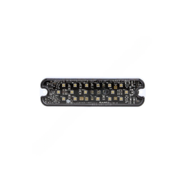 TL  92872C 5X1.5 WARNING LED, LOW PROFILE, CLEAR