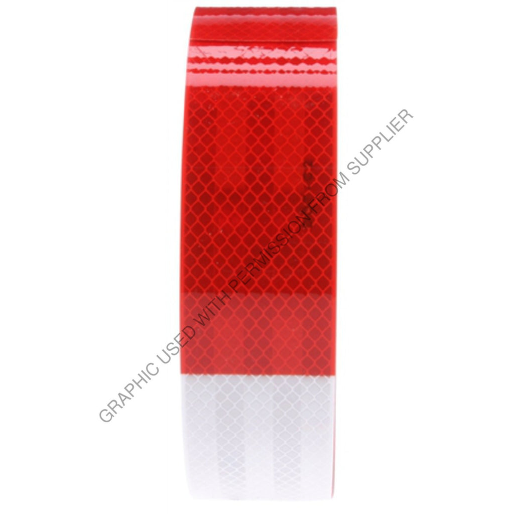 TL  98101 REFLECTION TAPE  RED-WHITE 2 X 150 ROLL