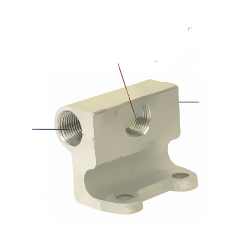 TTM 159 666 AXLE TEE, 3/8