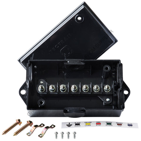 TTM 667 7040 JUNCTION BOX 7 - POS- BLACK