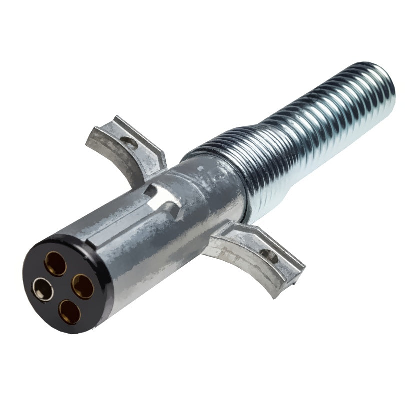 TTM 670 41SG 4 WAY PLUG WITH SPRING GUARD