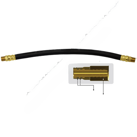 TTM 685466 BRAKE HOSE- 1/2