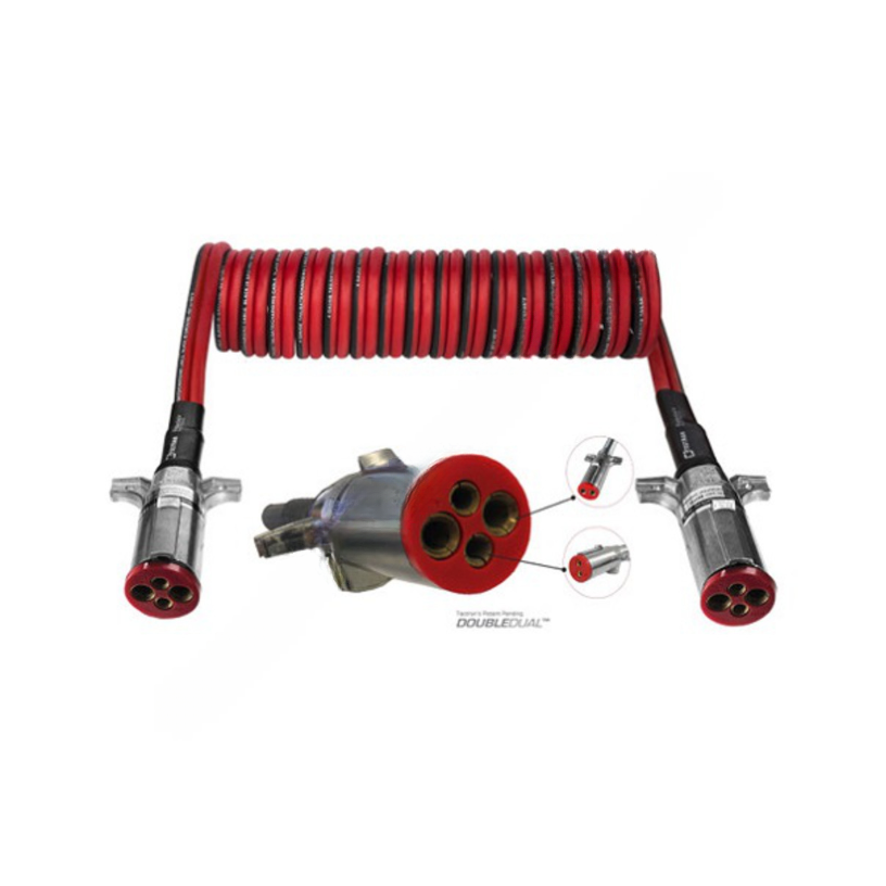 TTM 7DDB522MW DBLDUAL PCOIL-15FT-(2)DD PLG