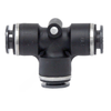 TTM QL1364 6 COMP DOT AB UN. TEE  3/8TUBE