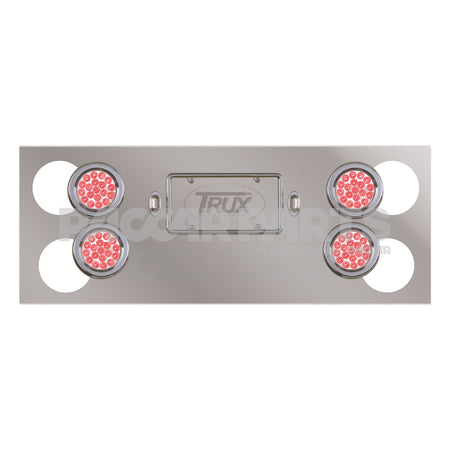 TU9017L2 UniversalCtr Panel 4X4 Dual RW Leds