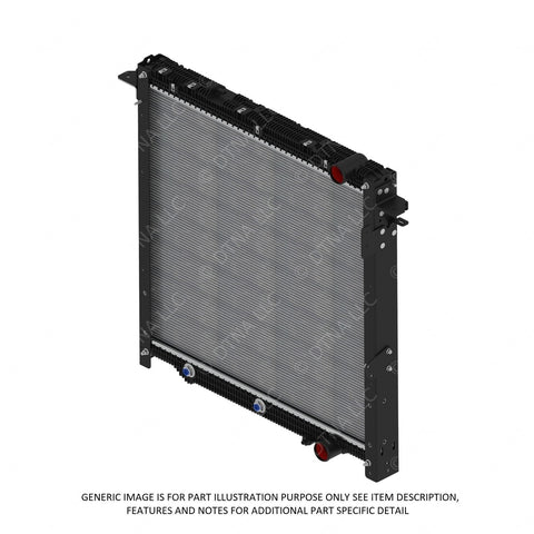 TXE 1004000B HOUSED RADIATOR ASSEMBLY