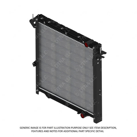 TXE 1004003B HOUSED RADIATOR ASSEMBLY