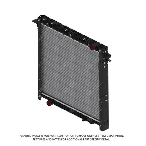 TXE 1004004B HOUSED RADIATOR ASSEMBLY