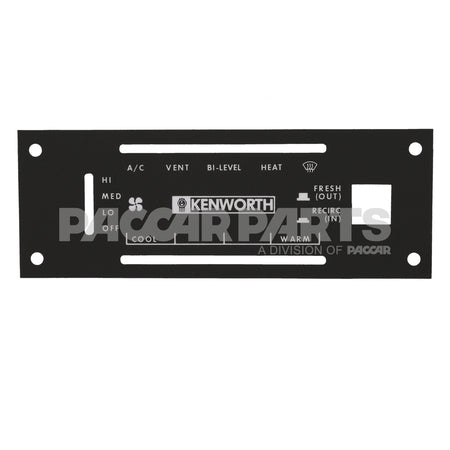 UA10000 DECAL- INFORMATION- HVAC- PLASTIC