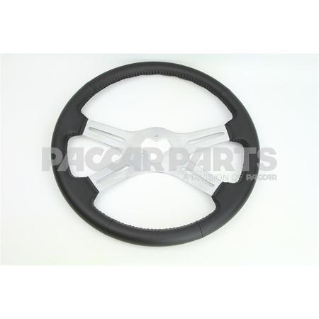 V1P46 WheelSteering 18 4Spk Chrm Lthr Rim