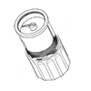 VDO A2C82356100 GAUGE-REAR AXLE TEMP[DEG F]W/MNT NUT