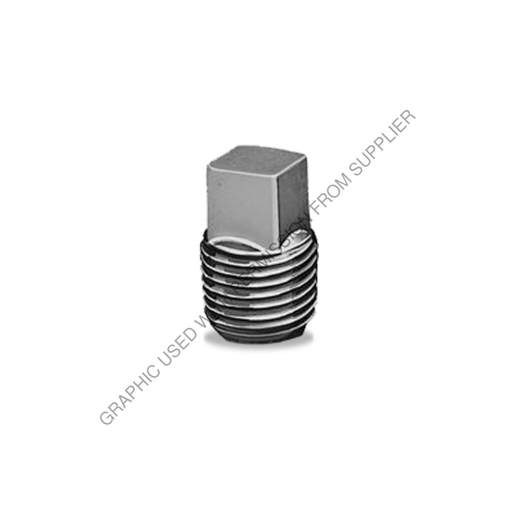 VEL 017067 STL HEX HEAD PLUG 1/