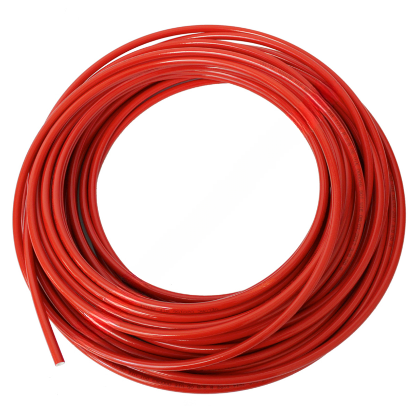 VEL 020154 1/4X100  RED NYL