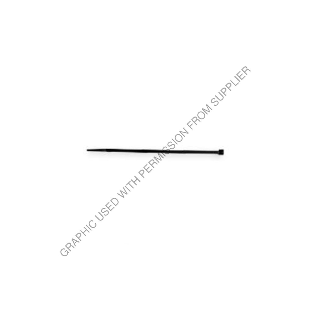 VEL 090064 100 5IN. BLACK NYLON CABLE TIES - UV