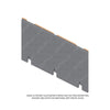 W18-00575-019 UPH-PANEL,BACKWALL,LOWER,SLEEPER,PREM