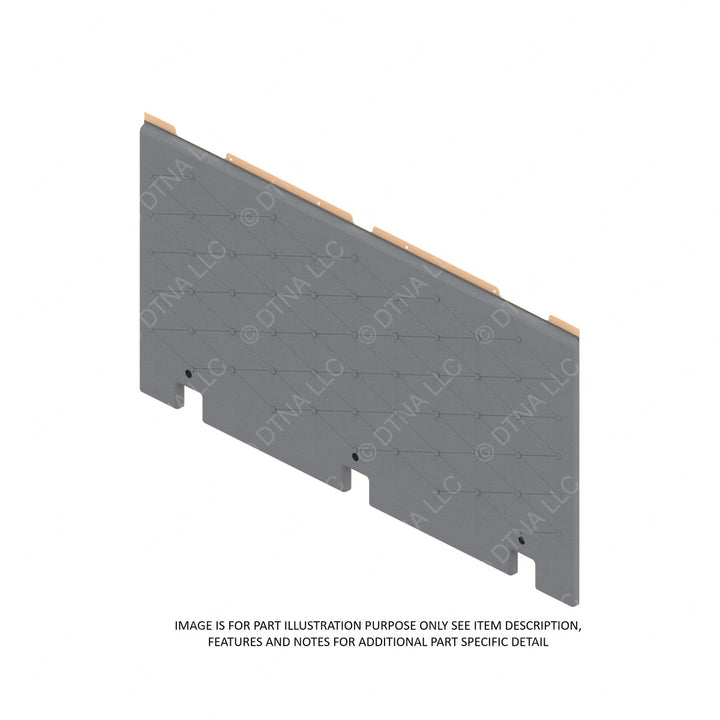 W18-00575-019 UPH-PANEL,BACKWALL,LOWER,SLEEPER,PREM