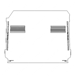 W18-00627-003 COVER-FLOOR,MAT,40IN,SS