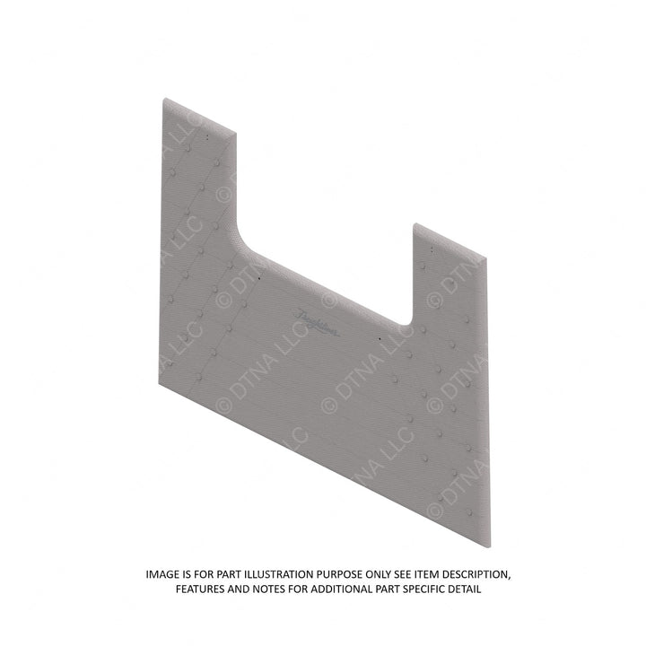 W18-00695-006 UPHOLSTERY-PANEL,BACKWALL,DAYCAB,LARGE W