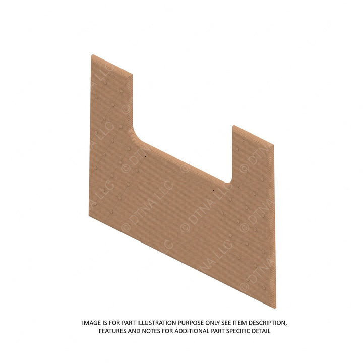 W18-00695-007 UPHOLSTERY-PANEL,BACK,DAYCAB